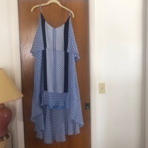 Plus size high low dress